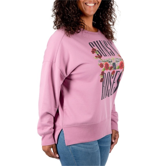 Guns N Roses Crewneck Sweater Women’s 2x /XXL Pullover Sweatshirt New With Tags - Picture 2 of 5